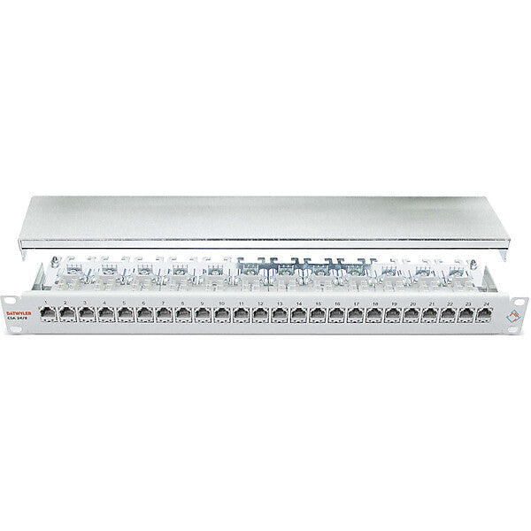Dätwyler Patchpanel CSA24/8 1HE Cat6A-ISO RAL7035 417980